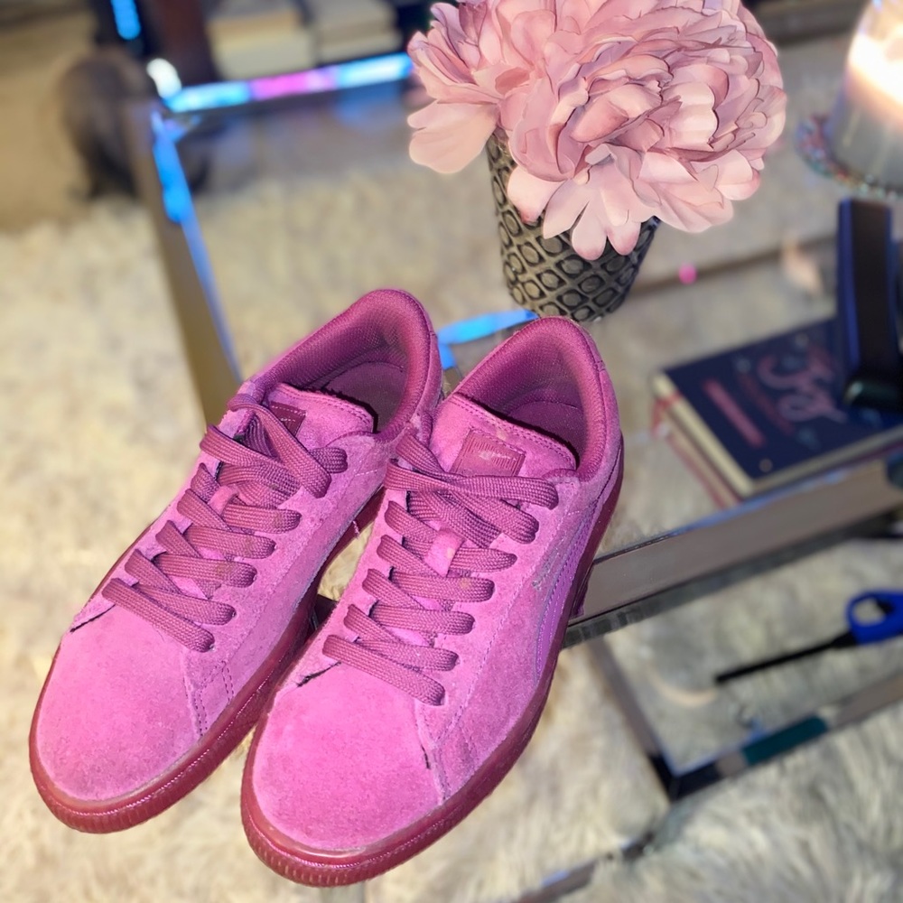 All Pink Suede Classic Pumas